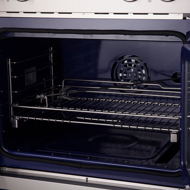 Load image into Gallery viewer, Forno Gallico 30-Inch Electric French Door Double Oven, Stainless Steel, Convection Cooking, Touch Control Panel, Self-Cleaning Function