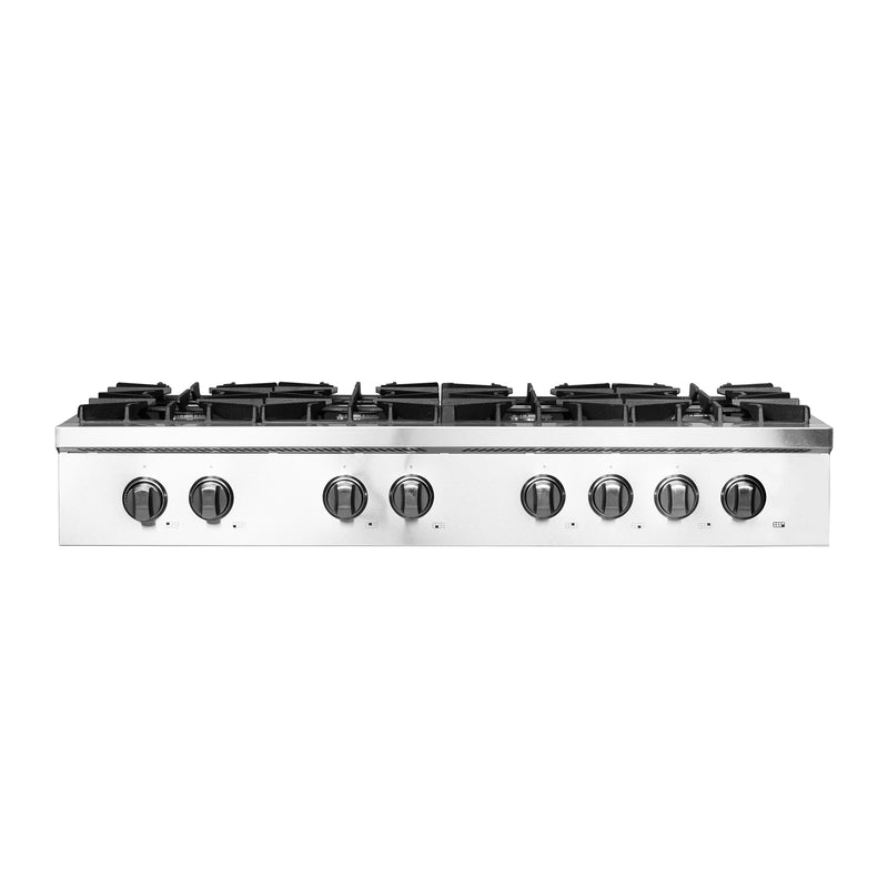 Load image into Gallery viewer, Forno Cossato Alta Qualita 48-Inch, Stainless Steel Pro-Style Gas Rangetop with 8 Sealed Burners - FCTGS5737-48