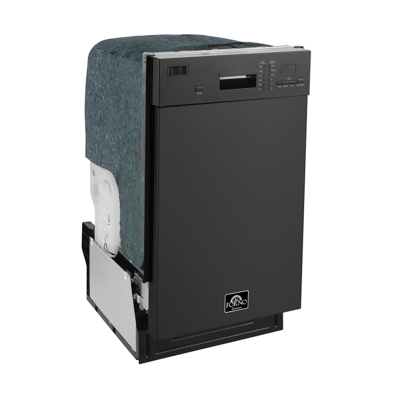 Load image into Gallery viewer, Forno Polo 18-Inch, Black Built-In Dishwasher - FDWBI8041-18BLK