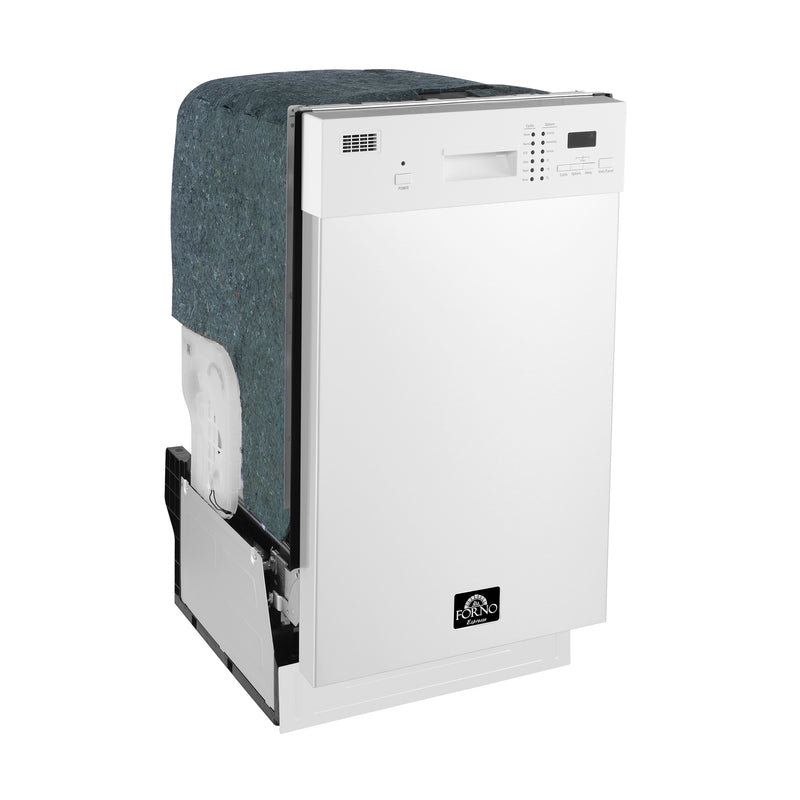 Load image into Gallery viewer, Forno Polo 18-Inch, White Built-In White Dishwasher - FDWBI8041-18WHT
