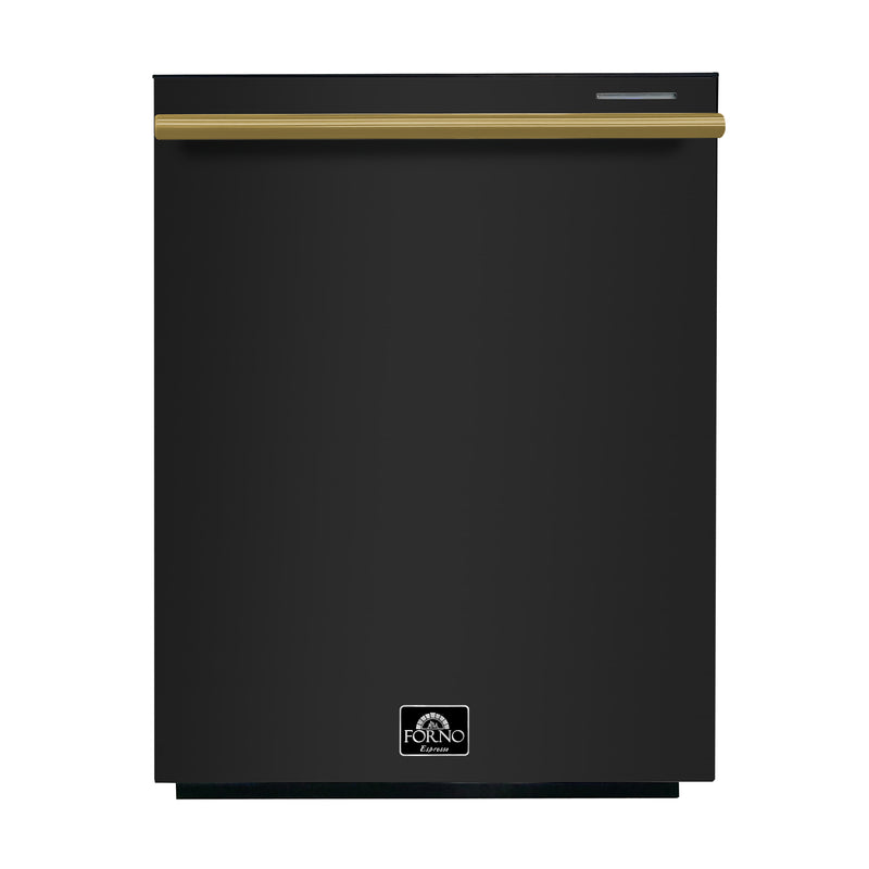 Load image into Gallery viewer, Forno Pozzo 24-Inch, Black Built-In Dishwasher - FDWBI8067-24BLK