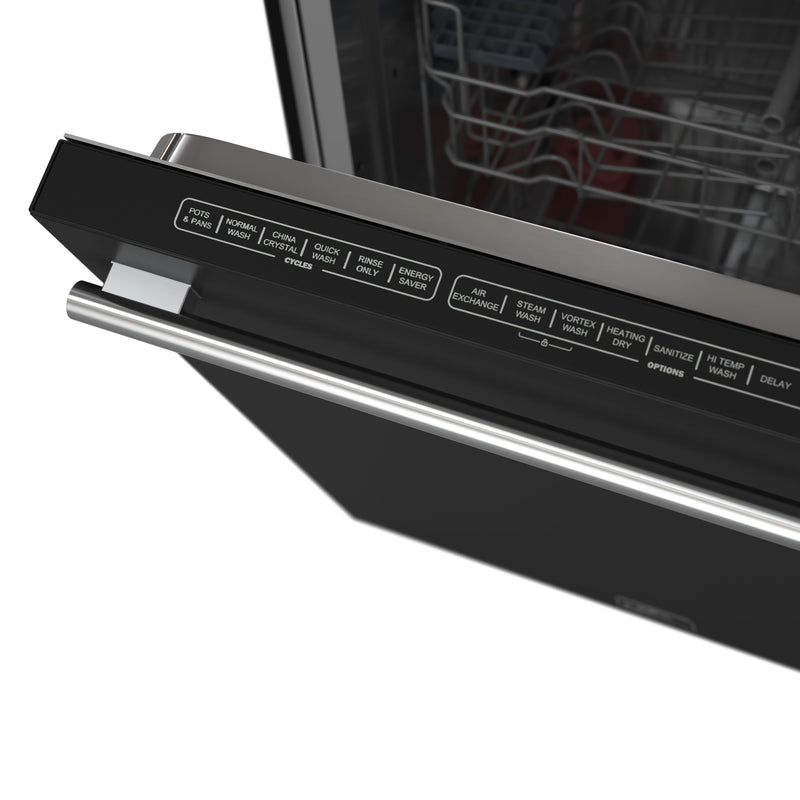 Load image into Gallery viewer, Forno Pozzo 24-Inch, Black Built-In Dishwasher - FDWBI8067-24BLK