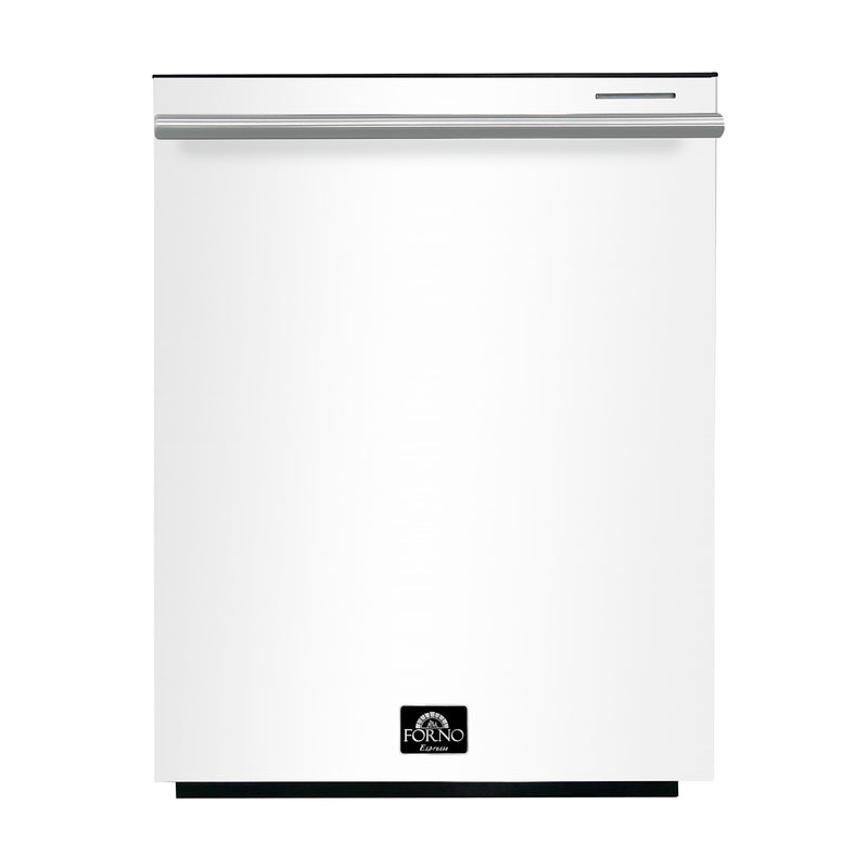 Load image into Gallery viewer, Forno Pozzo 24-Inch, White Built-In Dishwasher - FDWBI8067-24WHT