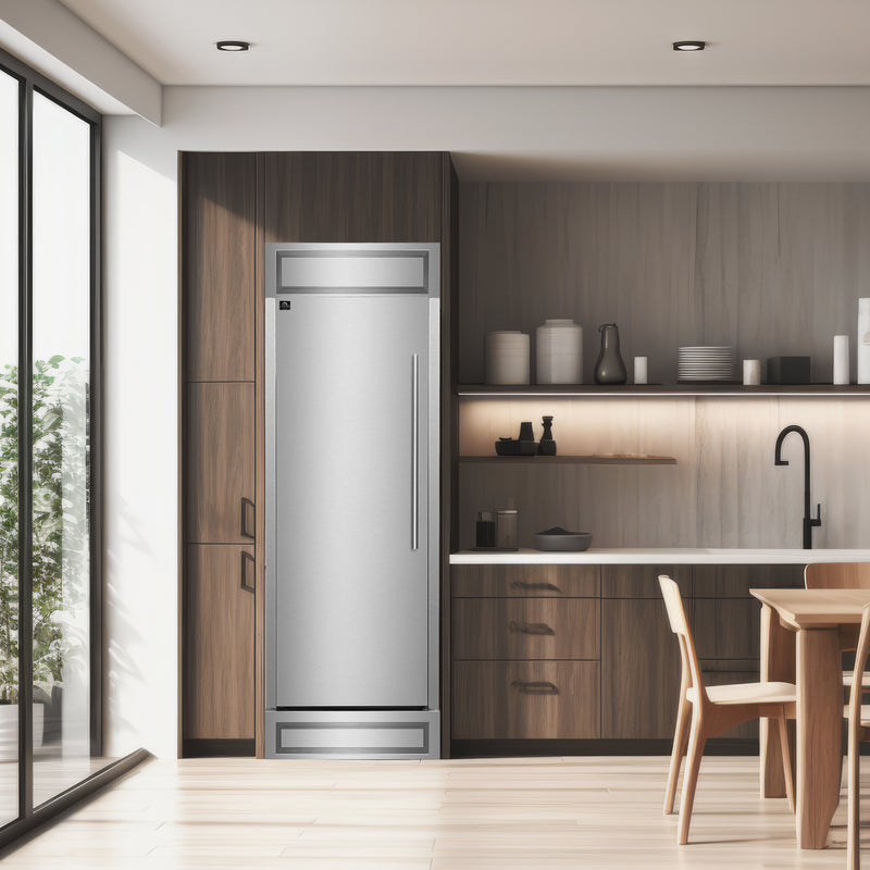 Load image into Gallery viewer, Forno Maderno 28-Inch, Stainless Steel Built-In Convertible Refrigerator with Left Swing - FFFFD1722-32LS