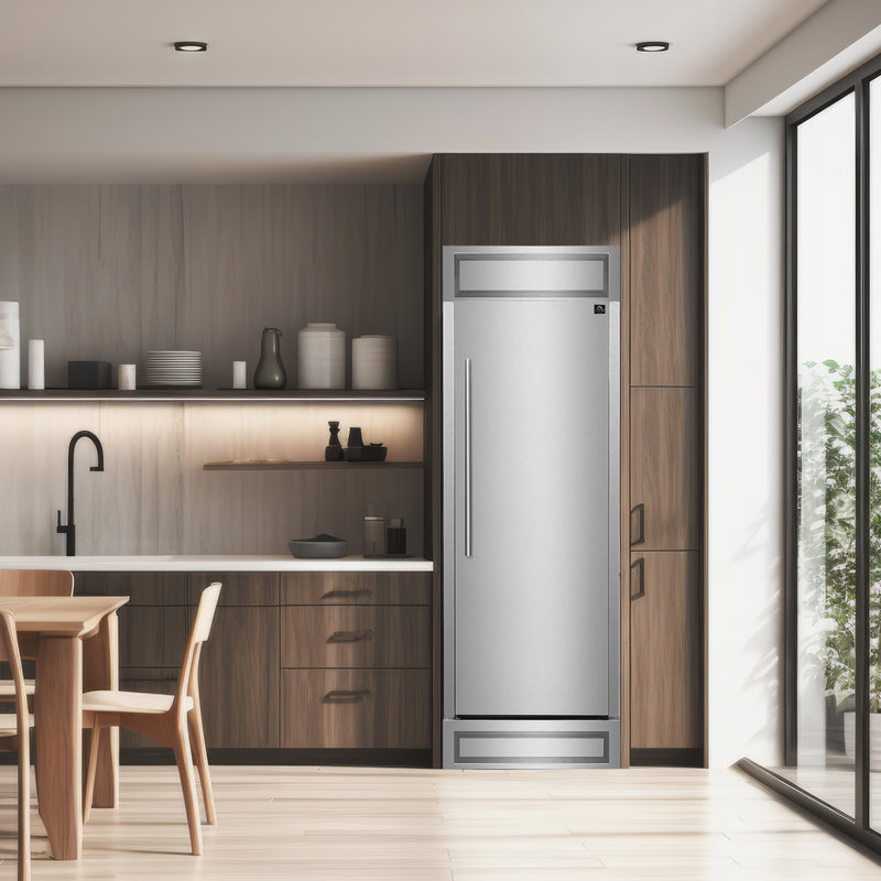 Load image into Gallery viewer, Forno Maderno 28-Inch Built-In Convertible Refrigerator, 13.6 cu.ft, Right Swing, Decorative Grill, ENERGY STAR Certified