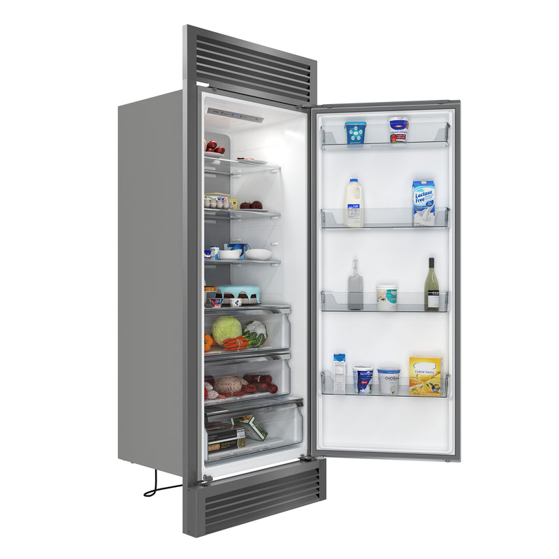 Load image into Gallery viewer, Forno Maderno 2-28-Inch, Stainless Steel Wide Convertible Refrigerator/Freezer - FFFFD1722-60SG