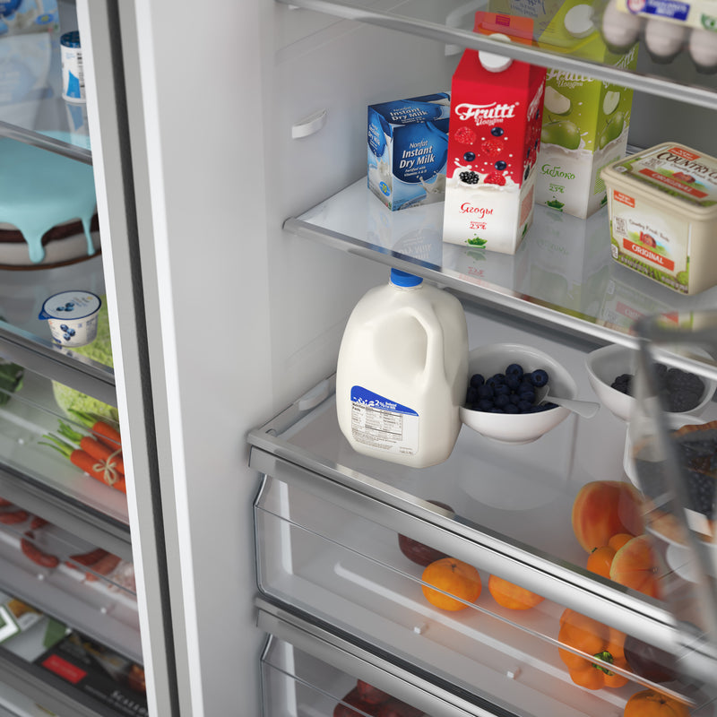 Load image into Gallery viewer, Forno Maderno 2-28-Inch Wide, Stainless Steel Convertible Refrigerator/Freezer - FFFFD1722-60S