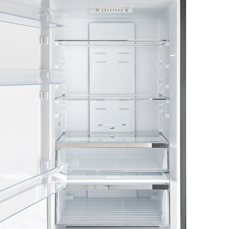 Load image into Gallery viewer, Forno Guardia 24-Inch, Stainless Steel Bottom Freezer Refrigerator - FFFFD1778-24LS