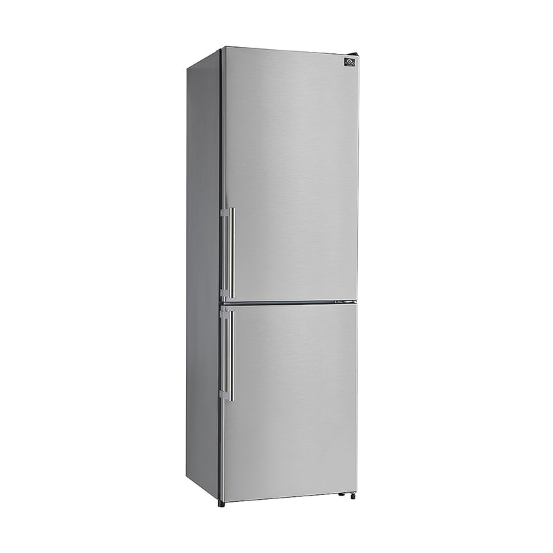 Load image into Gallery viewer, Forno Guardia 24-Inch, Stainless Steel Bottom Freezer Refrigerator - FFFFD1778-24RS