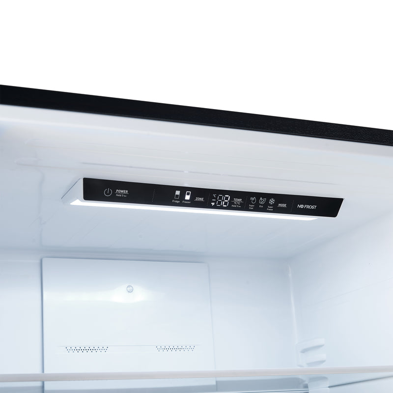 Load image into Gallery viewer, Forno Milano Espresso 31-Inch, Black Bottom Freezer Refrigerator - FFFFD1785-31BLK