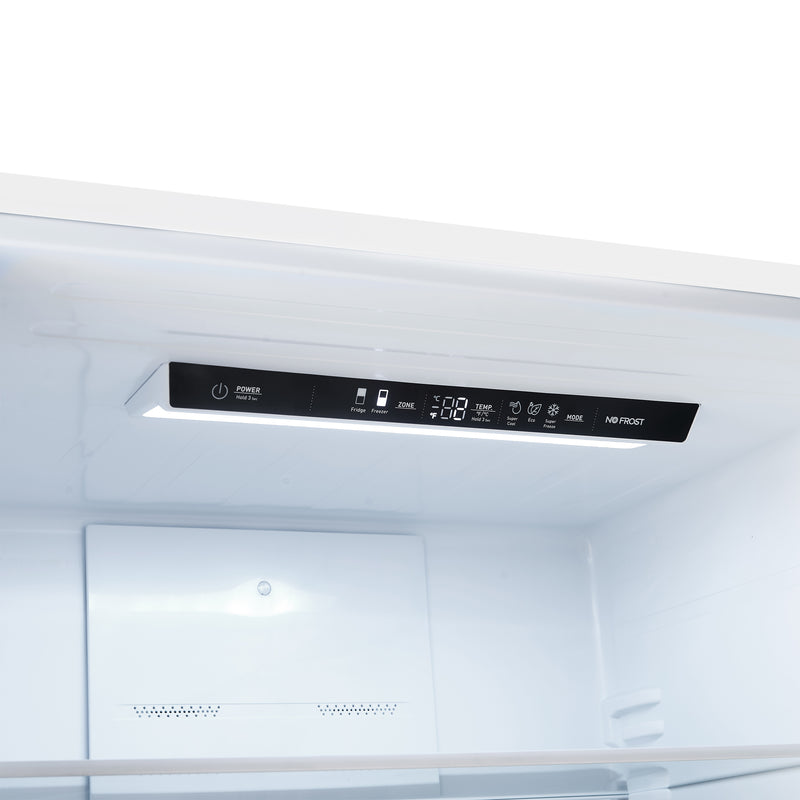 Load image into Gallery viewer, Forno Milano 2-Piece 62-Inch, White Freestanding Dual Bottom Freezer Refrigerator - FFFFD1787-60WHT