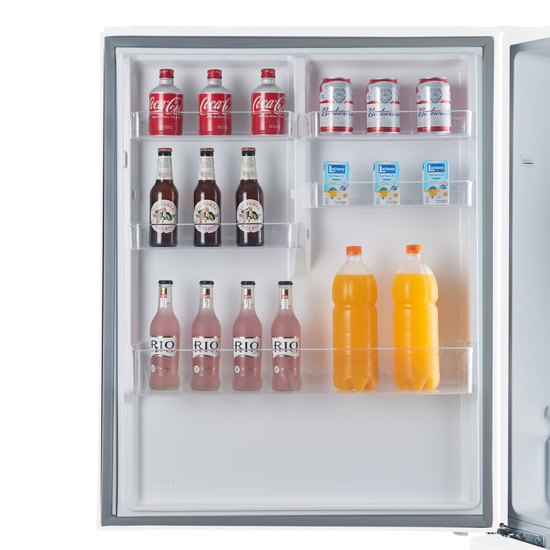 Load image into Gallery viewer, Forno Milano 2-Piece 62-Inch, White Freestanding Dual Bottom Freezer Refrigerator - FFFFD1787-60WHT