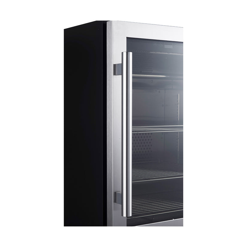 Load image into Gallery viewer, Forno Asciutto 24-Inch Dry Aging Cabinet, Stainless Steel 304, 4.41 cu.ft, LED Lighting, Adjustable Shelves