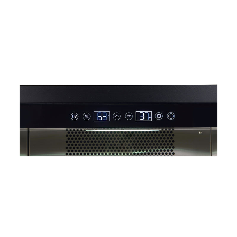 Load image into Gallery viewer, Forno Asciutto 24-Inch Dry Aging Cabinet, Stainless Steel 304, 4.41 cu.ft, LED Lighting, Adjustable Shelves