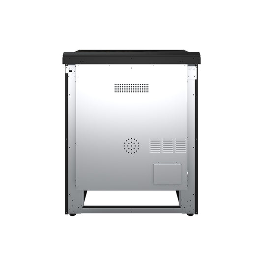 Forno Leonardo Espresso 30-Inch Black Electric Range, True Convection, Energy Efficient