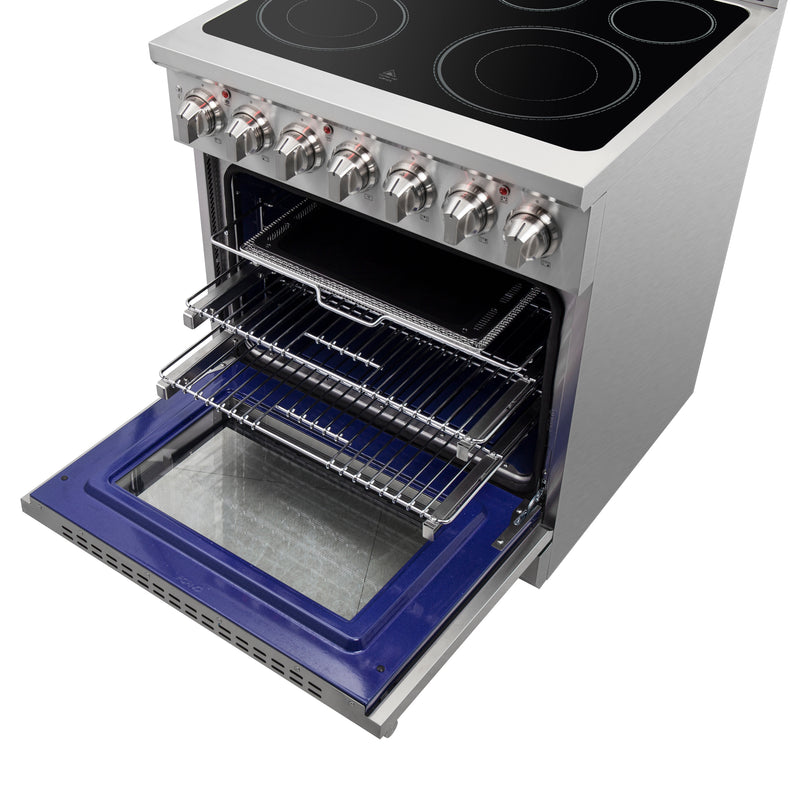 Load image into Gallery viewer, Forno Massimo 30-Inch, Stainless Steel Freestanding Electric Range - FFSEL6020-30