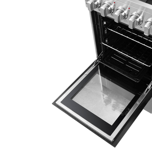 Forno Pallerano 20 Inch Freestanding Electric Range, Compact Design