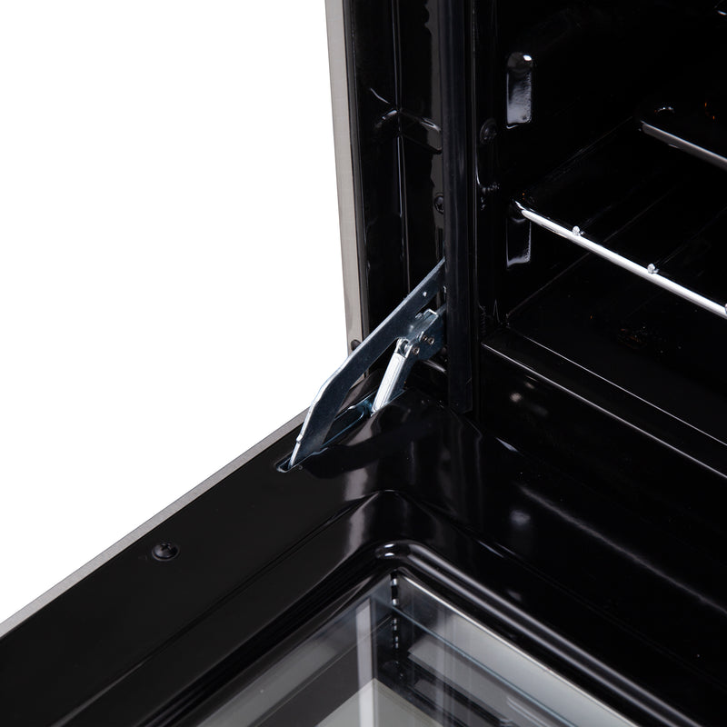 Load image into Gallery viewer, Forno Loiano 24 Inch Freestanding Electric Range Stainless Steel with Storage Drawer