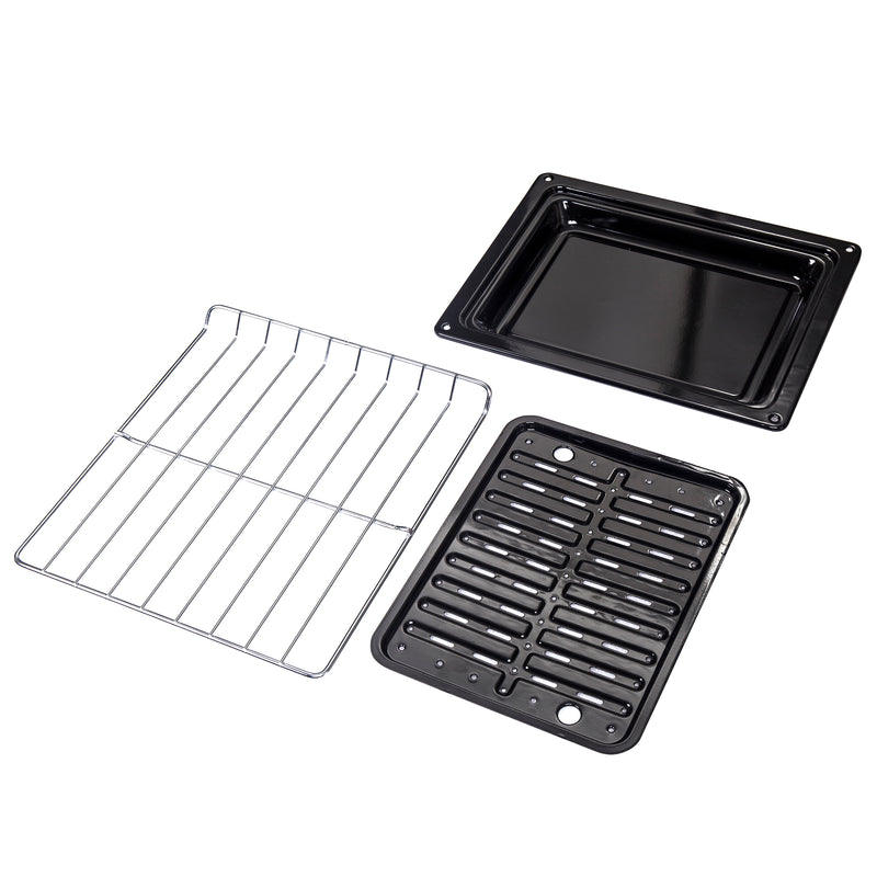 Load image into Gallery viewer, Forno Loiano 24 Inch Freestanding Electric Range Stainless Steel with Storage Drawer