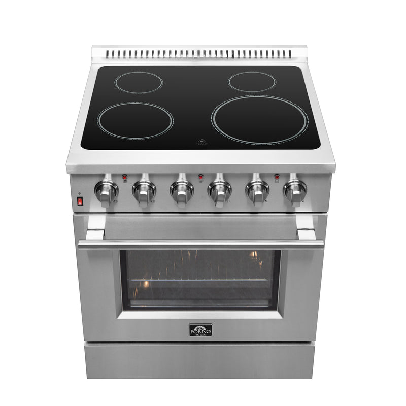 Load image into Gallery viewer, Forno Galiano 30-Inch, Stainless Steel Freestanding Electric Range - FFSEL6083-30