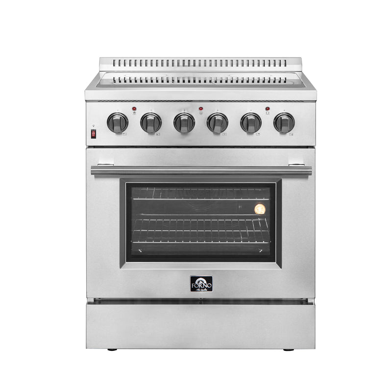 Load image into Gallery viewer, Forno Galiano 30-Inch, Stainless Steel Freestanding Electric Range - FFSEL6083-30