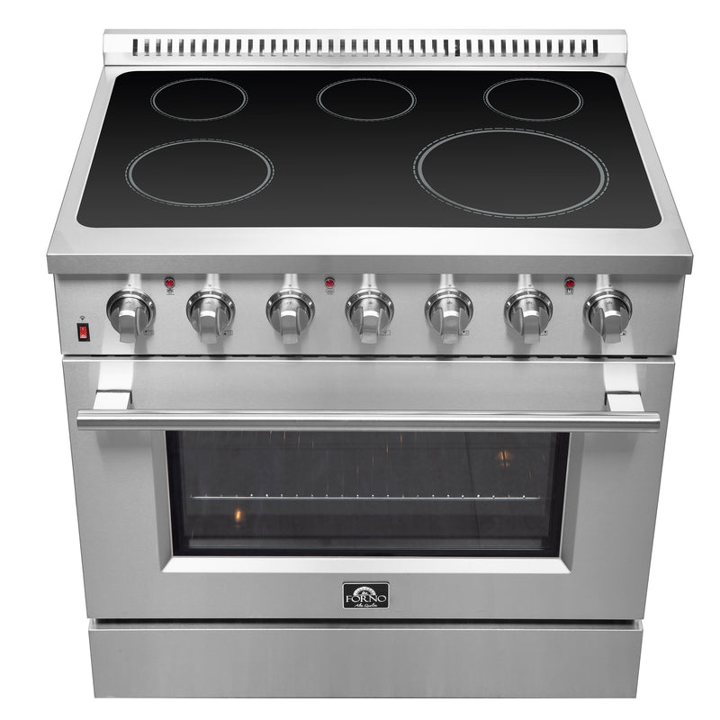 Load image into Gallery viewer, Forno Galiano 36-Inch, Stainless Steel Freestanding Electric Range - FFSEL6083-36