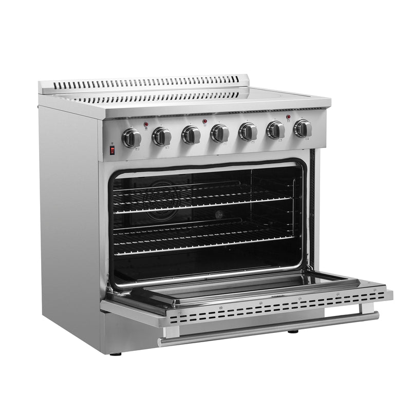 Load image into Gallery viewer, Forno Galiano 36-Inch, Stainless Steel Freestanding Electric Range - FFSEL6083-36