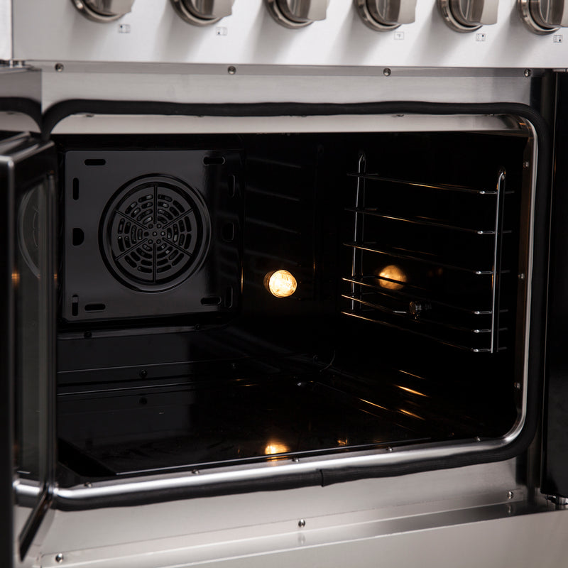 Load image into Gallery viewer, Forno Galiano 30-Inch, Stainless Steel French Door Electric Range - FFSEL6917-30