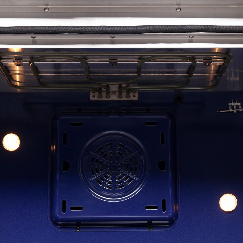 Load image into Gallery viewer, Forno Massimo 36-Inch Freestanding French Door Electric Range, True Convection Oven