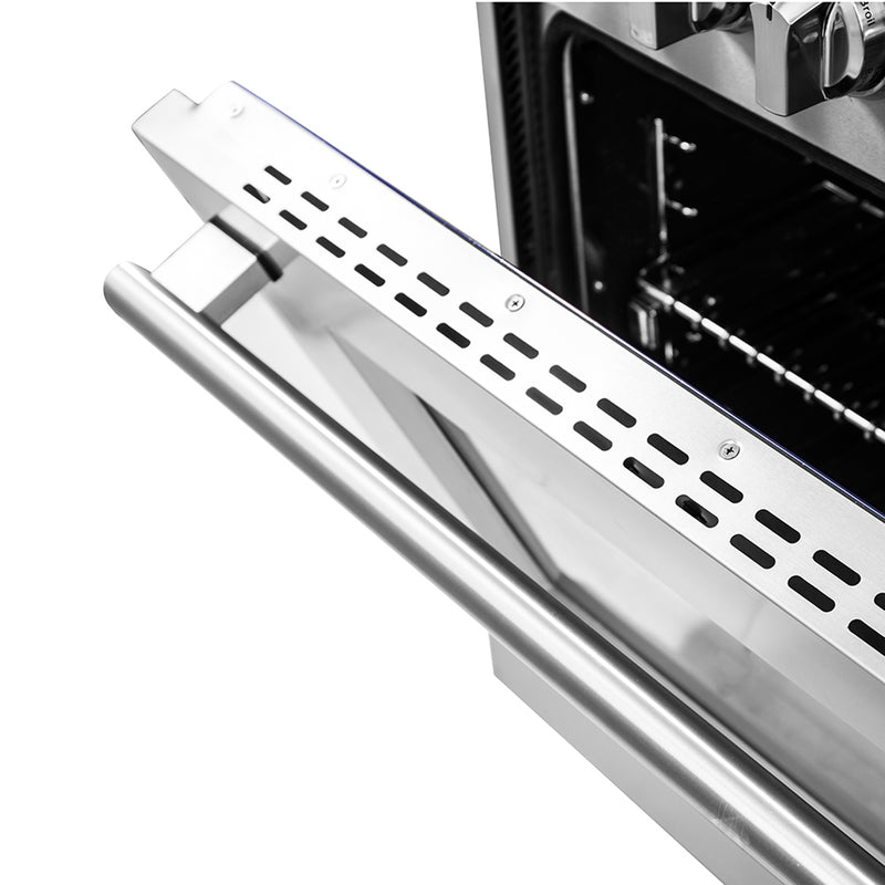 Load image into Gallery viewer, Forno Massimo 36-Inch Freestanding Dual Fuel Range, 6 Burners, Double Convection Ovens