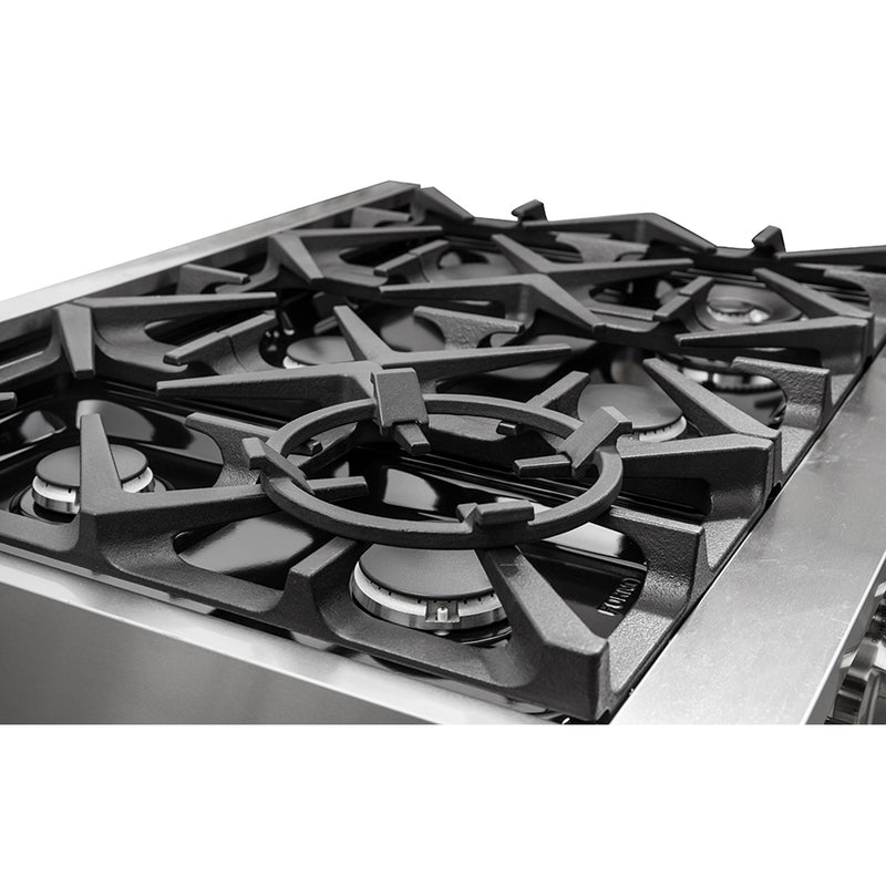 Load image into Gallery viewer, Forno Massimo 36-Inch Freestanding Gas Range, 6 Sealed Burners, Convection Oven, Energy Efficient