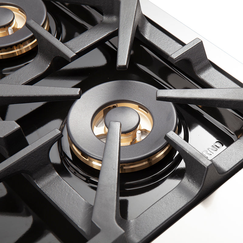 Load image into Gallery viewer, Forno Capriasca 30-Inch Freestanding Gas Range, 4 Burners, True Convection Oven