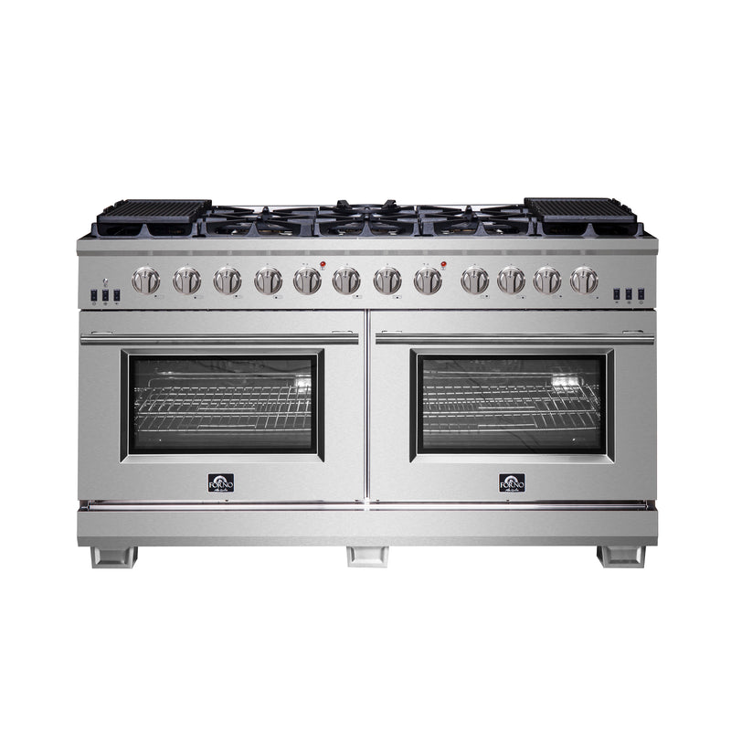 Load image into Gallery viewer, Forno Capriasca 60-Inch Freestanding Gas Range, 10 Burners, True Convection Oven