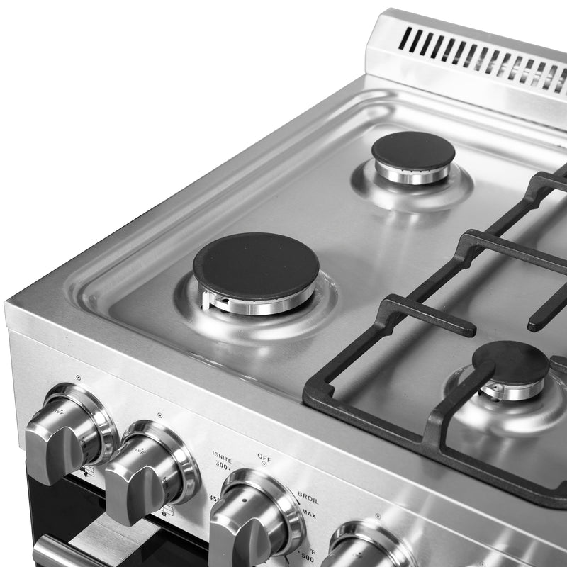 Load image into Gallery viewer, Forno Lamazze 20-Inch, Stainless Steel Freestanding Gas Range, Compact Design - FFSGS6265-20