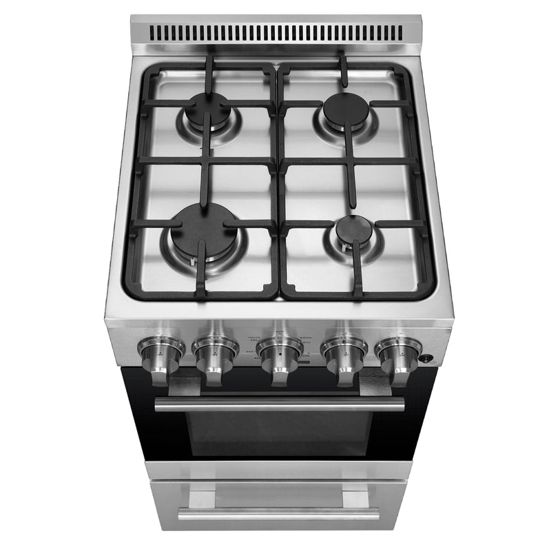 Load image into Gallery viewer, Forno Lamazze 20-Inch, Stainless Steel Freestanding Gas Range, Compact Design - FFSGS6265-20