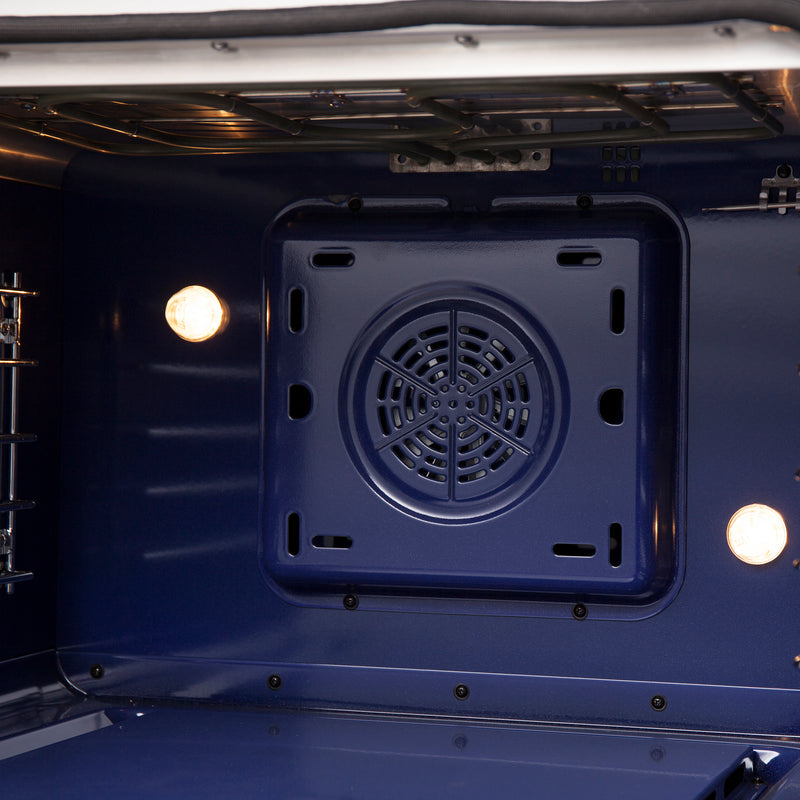 Load image into Gallery viewer, Forno Massimo 30-Inch Freestanding French Door Dual Fuel Range, 4 Burners, True Convection Oven