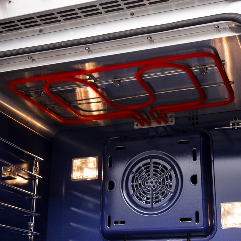 Load image into Gallery viewer, Forno Capriasca 30-Inch Freestanding French Door Dual Fuel Range, 4 Burners, True Convection Oven