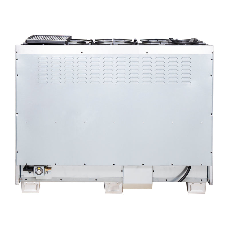 Load image into Gallery viewer, Forno Capriasca 48-Inch Freestanding French Door Dual Fuel Range, 8 Burners, True Convection Oven