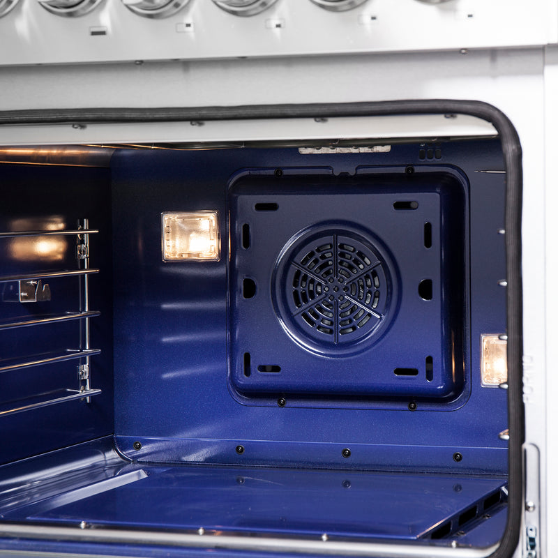 Load image into Gallery viewer, Forno Capriasca 48-Inch Freestanding French Door Dual Fuel Range, 8 Burners, True Convection Oven