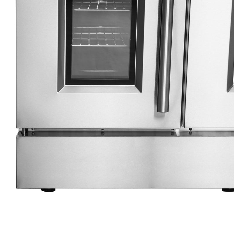 Load image into Gallery viewer, Forno Galiano 48-Inch Freestanding French Door Gas Range, 8 Burners, Griddle, Convection Oven, Energy Efficient