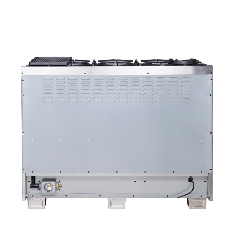 Load image into Gallery viewer, Forno Capriasca 48-Inch Freestanding French Door Gas Range, 8 Burners, Convection Oven, Energy Efficient