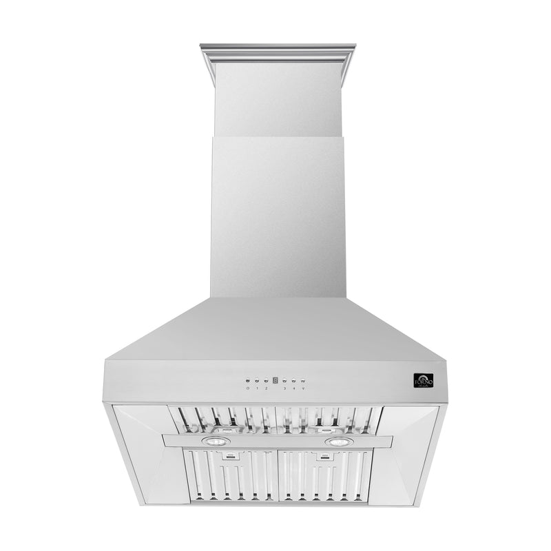 Load image into Gallery viewer, Forno Coppito 30-Inch, Stainless Steel Island Range Hood - FRHIS5129-30