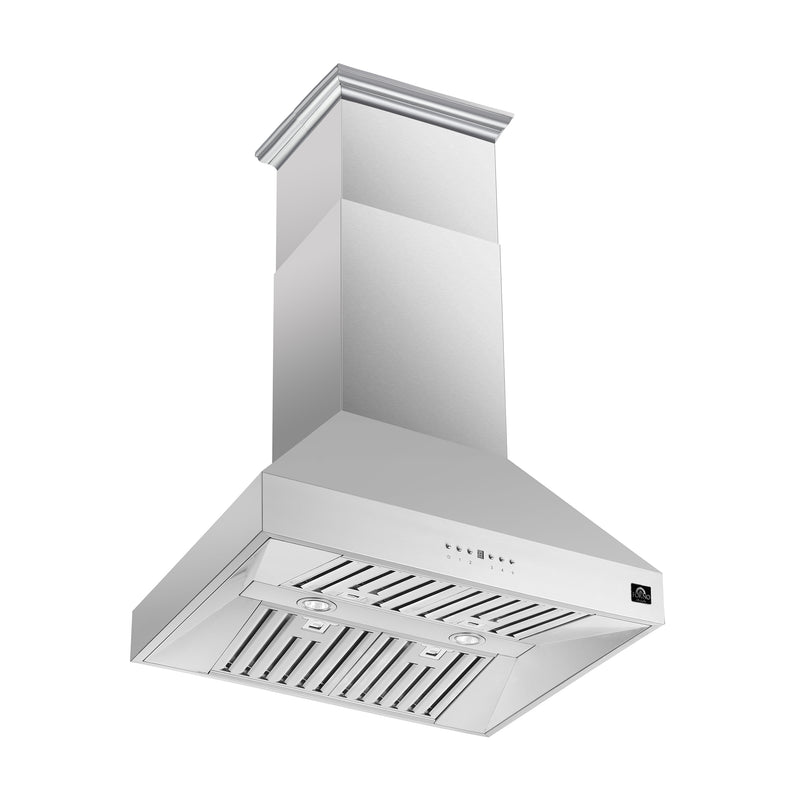 Load image into Gallery viewer, Forno Coppito 36-Inch, Stainless Steel Island Range Hood - FRHIS5129-36