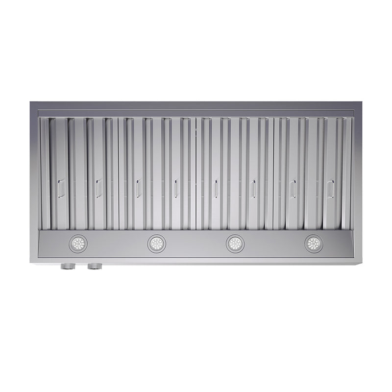 Load image into Gallery viewer, Forno Biagio 48-Inch Wall Mounted Range Hood, Stainless Steel, Heavy Duty