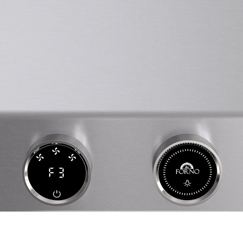 Load image into Gallery viewer, Forno Biagio 36-Inch Wall Mounted Range Hood, Stainless Steel, Heavy Duty