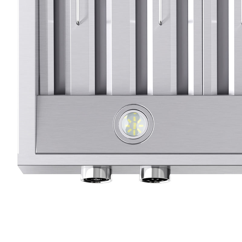 Load image into Gallery viewer, Forno Biagio 48-Inch Wall Mounted Range Hood, Stainless Steel, Heavy Duty