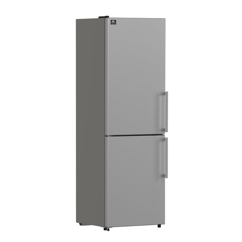 Load image into Gallery viewer, Forno Guardia 24-Inch, Stainless Steel Bottom Freezer Refrigerator - FFFFD1778-24LS