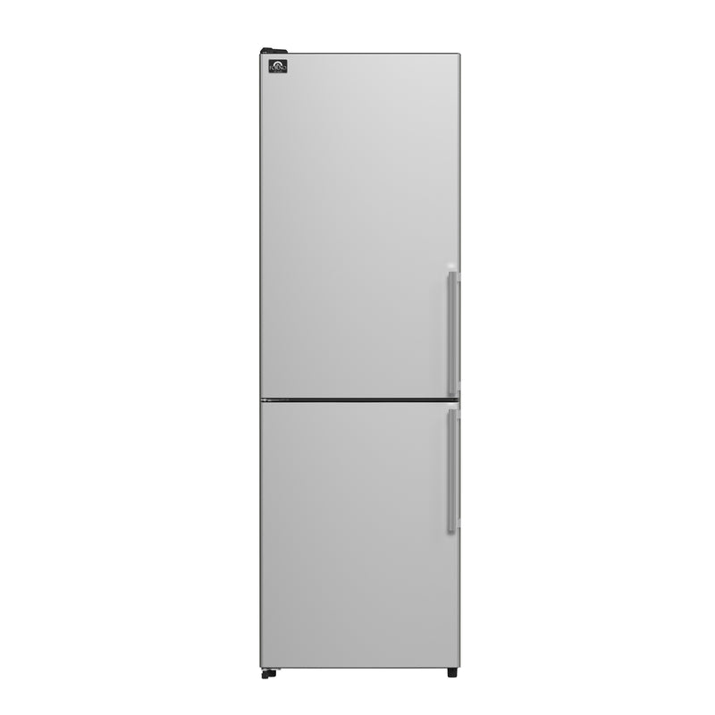 Load image into Gallery viewer, Forno Guardia 24-Inch, Stainless Steel Bottom Freezer Refrigerator - FFFFD1778-24LS