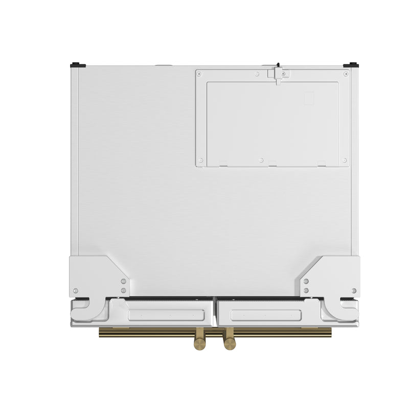 Load image into Gallery viewer, Forno Gallipoli Espresso 30-Inch White French Door Refrigerator, Bottom Freezer, 17.5 Cu. Ft., No Frost, Ice Maker