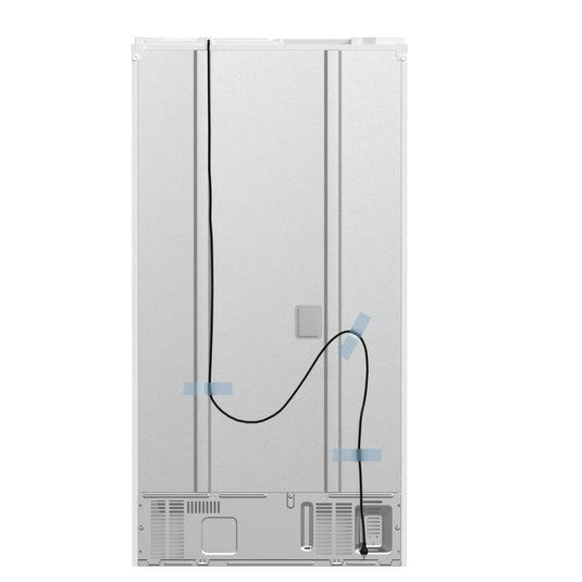 Forno Moena Espresso 36-Inch White French Door Refrigerator, 19.2 Cu. Ft., Frost-Free, Automatic Ice Maker, ENERGY STAR Certified